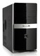 Корпус Foxconn TLM-141 black/silver 350W mATX USB audio mic fan AirDuct