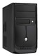 Корпус LinkWorld 437-04 black с.2222 350W mATX USB Audio 24pin