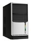 Корпус LinkWorld 437-09 black/silver C2228 w/o PSU mATX USB Audio AirDuct