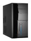 Корпус LinkWorld 437-14 black C2121 w/o PSU mATX USB Audio AirDuct, with blue high light