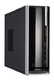 Корпус Linkworld LC-820-02B black 65W miniITX 2*USB AUDIO card reader c.2121 Piano Gloss