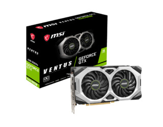 Видеокарта MSI PCI-E GTX 1660 SUPER VENTUS OC NVIDIA GeForce GTX 1660SUPER 6144Mb 192 GDDR6 1530/14000/HDMIx1/DPx3/HDCP Ret