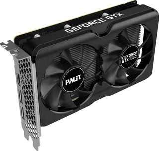 Видеокарта Palit PCI-E PA-GTX1650 GP OC 4G D6 NVIDIA GeForce GTX 1650 4096Mb 128 GDDR6 1410/12000/HDMIx1/DPx2/HDCP Ret