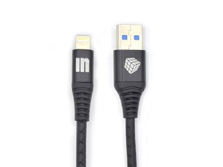 Кабель INNOVATION A1I-COBRA Lightning 0.2m черный (3A)