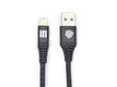 Кабель INNOVATION A1I-COBRA Lightning 0.2m черный (3A)