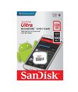 Флеш карта microSDXC 128Gb Class10 Sandisk SDSQUNR-128G-GN6MN без адаптера