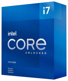 Процессор Intel Original Core i7 11700KF Soc-1200 (CM8070804488630S RKNN) (3.6GHz) OEM