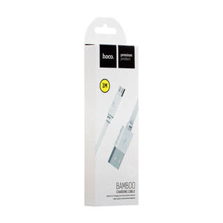 Кабель Hoco X5 micro USB 1m белый