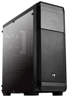 Корпус Aerocool AERO-300 FAW черный без БП ATX 4x120mm 2xUSB2.0 1xUSB3.0 audio bott PSU