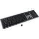 Клавиатура Gembird KBW-1 USB 109 клавиш , бесшумная, радио