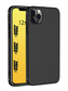 Чехол для Apple iPhone 12 PRO MAX (2020) Cиликон матовый (Черный)