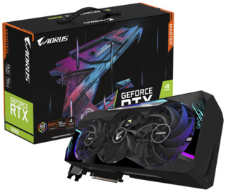 Видеокарта Gigabyte PCI-E 4.0 GV-N3080AORUS M-10GD 2.0 LHR NVIDIA GeForce RTX 3080 10240Mb 320 GDDR6X 1845/19000 HDMIx3 DPx3 HDCP Ret