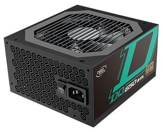 Блок питания Deepcool ATX 650W DQ650 80+ gold (20+4pin) APFC 120mm fan 8xSATA RTL