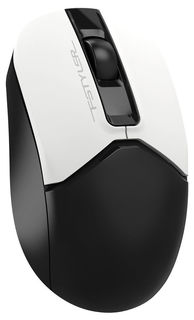 Беспроводная мышь A4 Fstyler FG12 Panda белый/черный оптическая (1200dpi) USB+BT (3but)