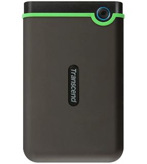 Жесткий диск Transcend USB 3.0 1Tb TS1TSJ25M3S StoreJet 25M3S (5400rpm) 2.5" серый