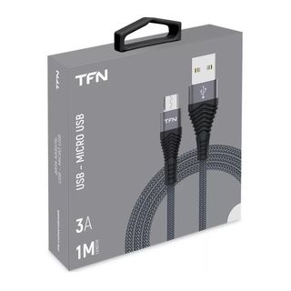 Кабель TFN Micro-USB, FORZA, 1.0м. Цвет:графит (TFN-CFZMICUSB1MGR)