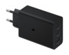 Сетевое з/у Samsung Trio USB Type-C 65 Вт (EP-T6530NBEG) Black
