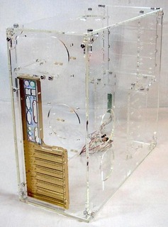 Корпус Akasa <AK-CHC> Midi-ATX, прозрачный