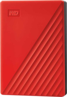 Жесткий диск WD Original USB 3.0 2Tb WDBYVG0020BBL-WESN My Passport 2.5" красный