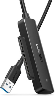 Адаптер-переходник UGREEN CM321 USB-A to SATA 0.5m Black