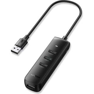 Хаб UGREEN CM416 (10915) USB 3.0 4-Port Hub. Длина провода: 25 см. Цвет: черный