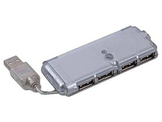 Хаб USB 2.0 Gembird UHB-C244 4порта(блок питания 500mA)
