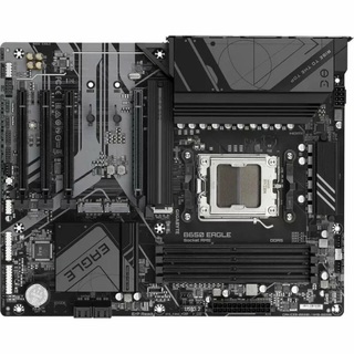 Материнская плата Gigabyte B650 EAGLE AX SocketAM5 AMD B650 4xDDR5 ATX AC`97 8ch(7.1) GbLAN RAID+HDMI+DP
