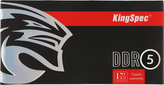 Память SO-DDR5 16Gb 5600MHz Kingspec KS5600D5N11016G RTL PC5-41600 CL40 SO-DIMM 288-pin 1.1В single rank Ret