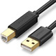 Кабель USB 2.0 UGREEN US135 (10352) AM/BM 3м черный