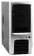 Корпус GMC E-30 Silver-Black w/o PSU, ATX без Б/П