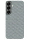 Чехол для Samsung Galaxy S25 Ultra кевлар (арамид) сверхпрочный, Titanium grey