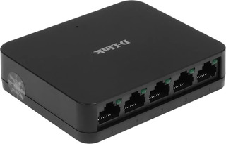 Коммутатор D-Link DGS-1005A/G1A  5x10/100/1000 Base-T