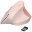Беспроводная мышь UGREEN M571P (65666) Vertical розовый (4000dpi) USB+BT