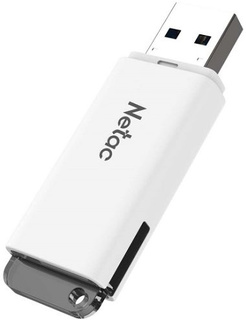 Флеш Диск USB 2.0 16Gb Netac U185 Белый (NT03U185N-016G-20WH)