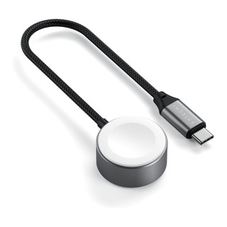 Беспроводное з/у Satechi USB-C Magnetic Fast-Charging Cable для Apple Watch Gray ST-QCAWM