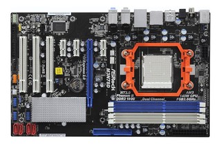 Материнская плата ASRock M3N78D Soc-AM3 nF720D DDRIII ATX SATA AC'97 8ch LAN-Gbt +RaiD