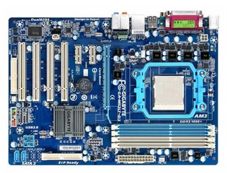Материнская плата Gigabyte GA-M52LT-D3 Soc-AM3 nF520 DDRIII ATX AC'97 8ch. LAN