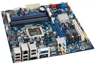 Мат.плата Intel Original DH67BL Soc-1155 iH67 DDR3 mATX Audio 7.1 DVI-I+HDMI LAN RAID (RTL)