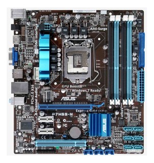 Материнская плата Asus P7H55-M Soc-1156 iH55 DDRIII mATX SATA AC'97 8ch LAN-Gbt (White Box)