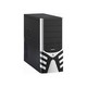 Корпус JNC 298 Black-Silver AD 350W 20+4 pin USB