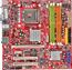 Материнская плата MSI G33M-FI s775 /iG33/ 4xDDR2,PCI-E,SATA RAID,SVGA/1394/mATX