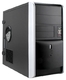 Корпус INWIN IW-EMR007 Black-Silver 450W USB/Audio/Fan mATX