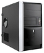 Корпус INWIN IW-EMR007 Black-Silver 450W USB/Audio/Fan mATX