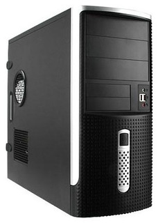 Корпус INWIN IW-EAR-001BS Black-Silver 450W USB/Audio ATX