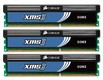 Память DDR3 6144Mb 1600MHz, Corsair 3x2Gb 7-8-7-20, 1T, XMS3, Core i7 Extreme CMX6GX3M3C1600C7