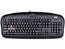 Клавиатура A4 KB-28G-1 black (exchange keycap) PS/2 Multimedia