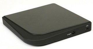 Привод DVD+/-RW HP DVD557S ext slim Retail dark grey