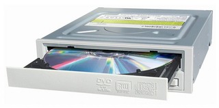 Привод DVD+/-RW LG GH22NS50 SATA белый
