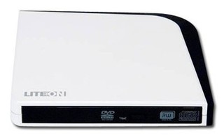Привод DVD+/-RW Lite-On eSAU108-103 slim ext RTL белый