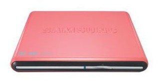 Привод DVD+/-RW Samsung SE-S084D/TSPS slim ext RTL розовый